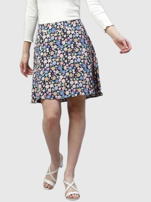 Ayani multicolored floral skirt1