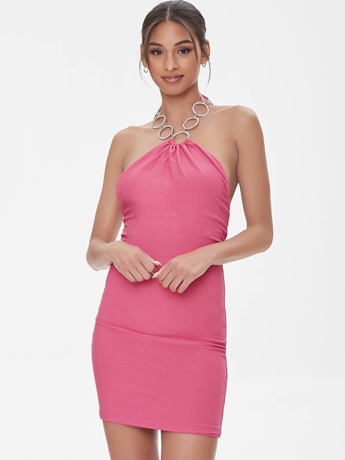 Forever pink dress1
