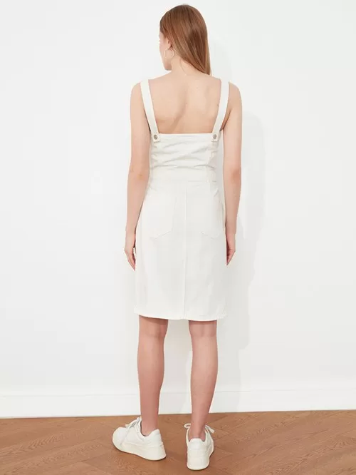 Trendiol white dress2