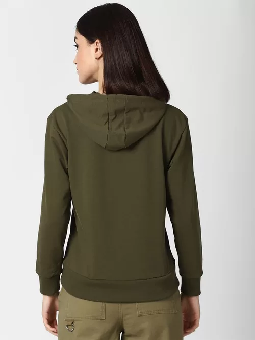 Forever olive color hoodie02