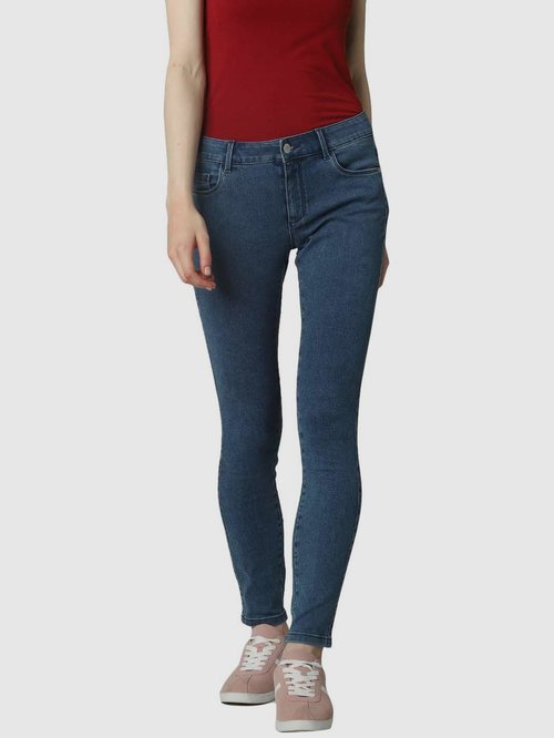 Veromoda blue cotton jeans1