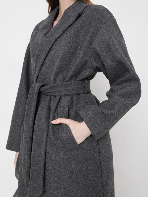 Veromoda gray coat4