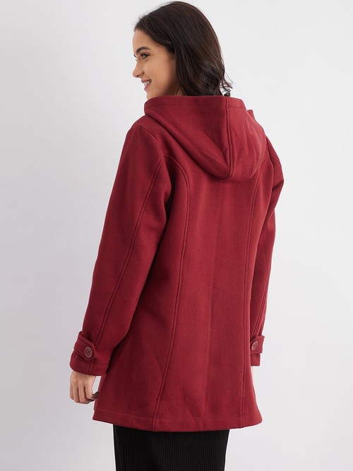 Femella red cotton jacket2
