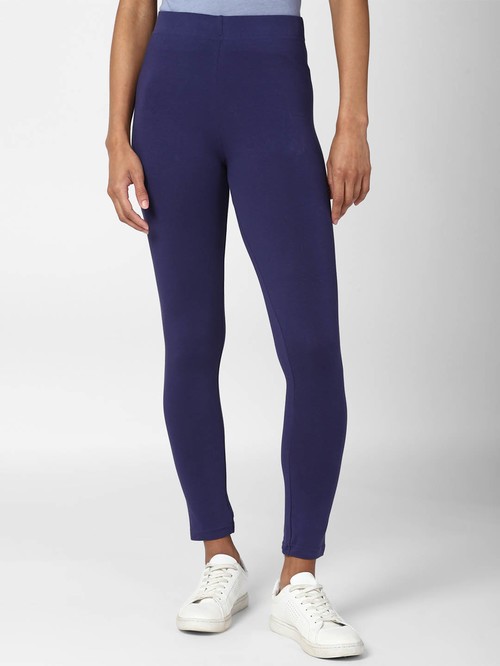 Absorptive dark blue pants of Forever color1