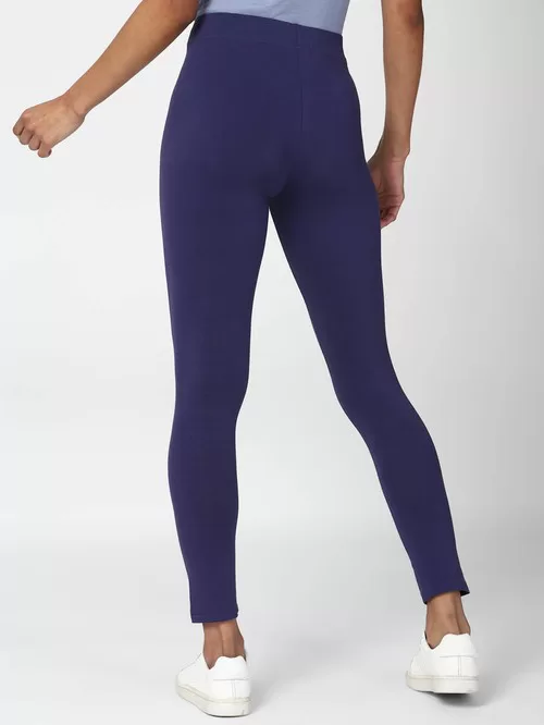 Absorptive dark blue pants of Forever color2