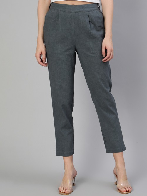 Jaipur gray pants1