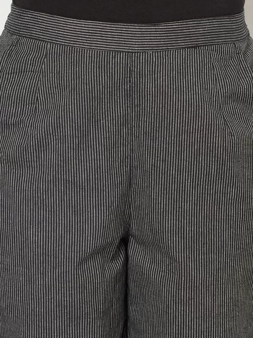 FabIndia black and white cotton pants