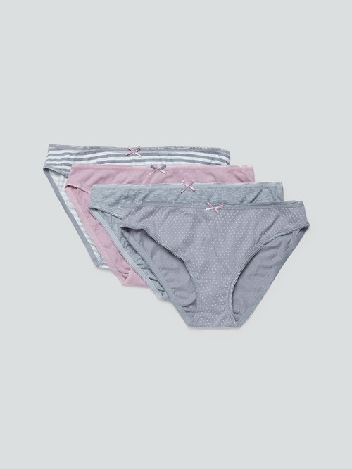 Wunderlove gray quadruple shorts1