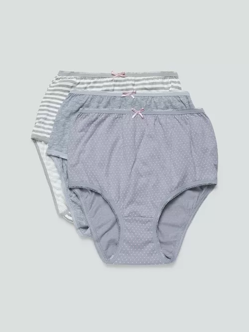 Wunderlove 3 piece gray shorts1