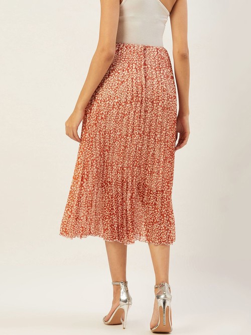 Anvi cocoon patterned skirt2
