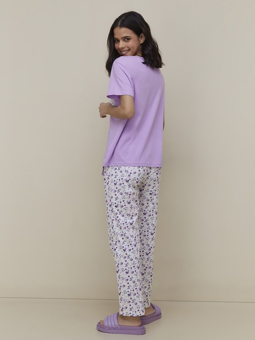 Wunderlove lilac pants blouse2
