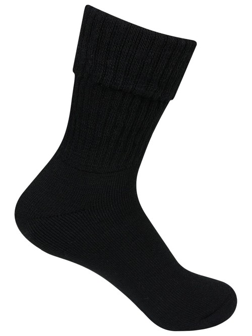Bonjour black socks1