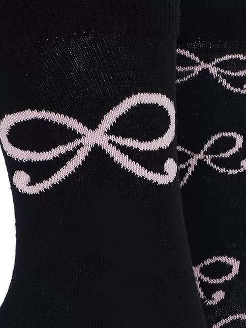 Hanke Muller black cotton socks2