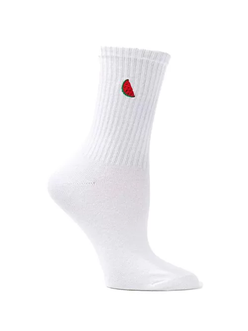 Forever white socks1