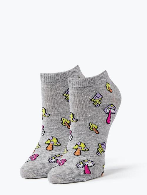 Forever patterned gray socks2